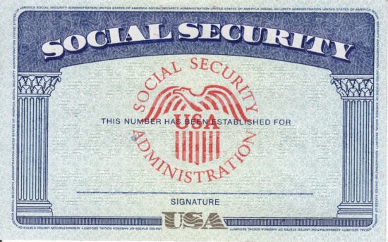 social security, card, USA, citizen, benefits