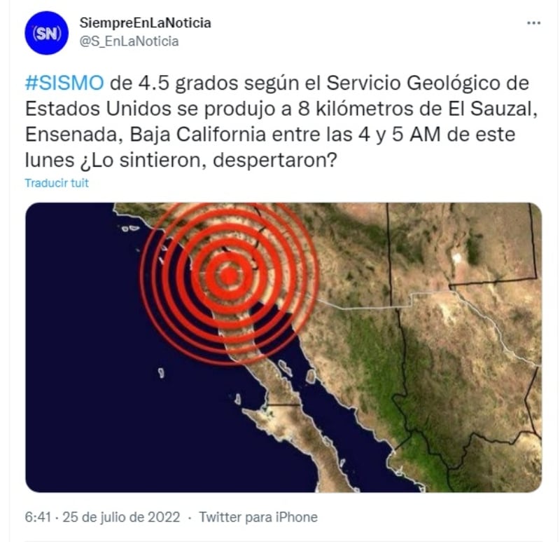Último temblor