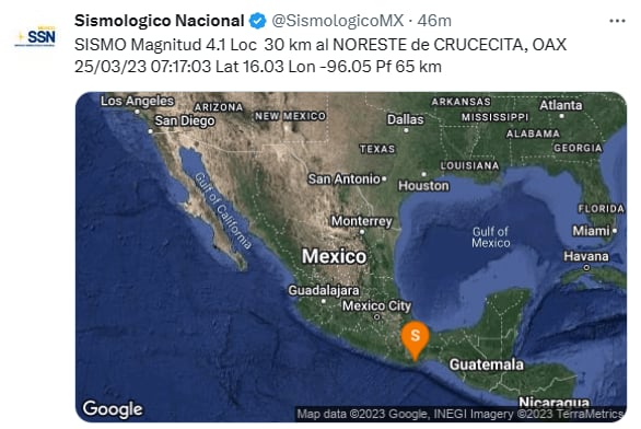 Sismo Crucecita Oaxaca