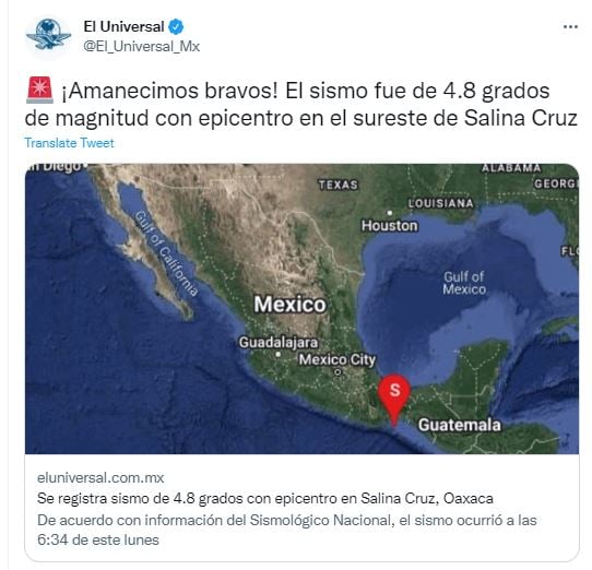 ¿Se activó alerta por el sismo en México?