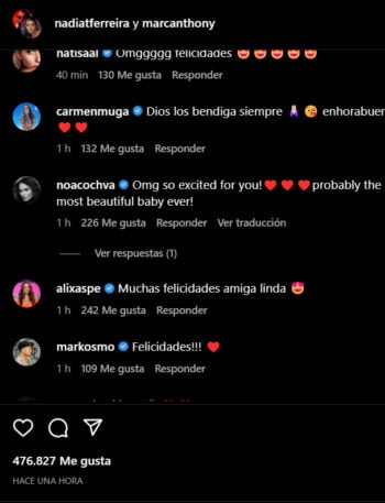 Sus seguidores reaccionan a la noticia