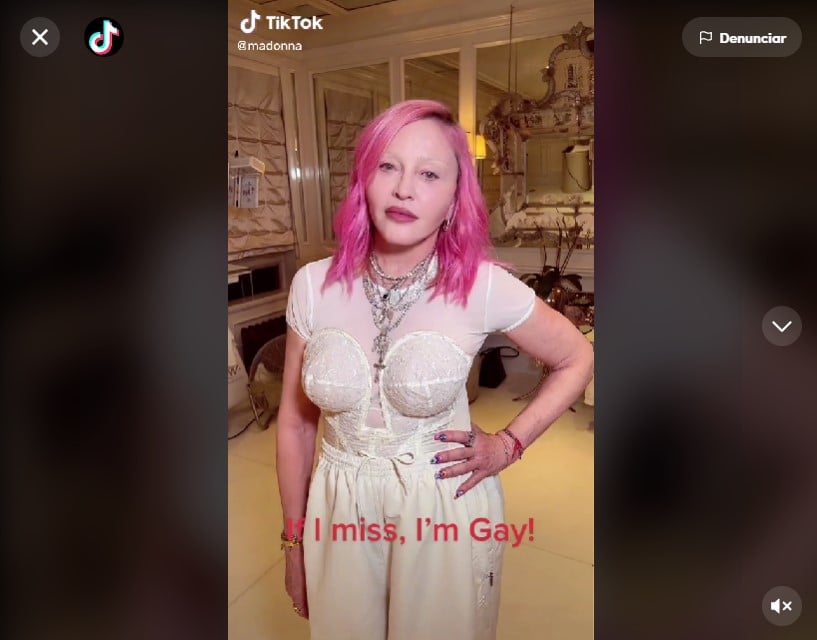 Madonna sale del clóset