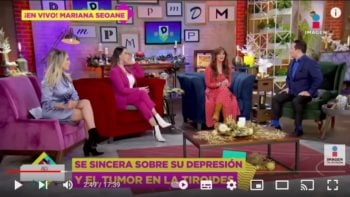 Mariana Seoane sufrió depresión