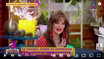 Mariana Seoane sufrió depresión