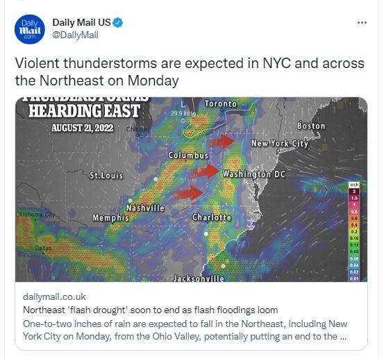 ¿Dónde azotarán las tormentas esta semana?