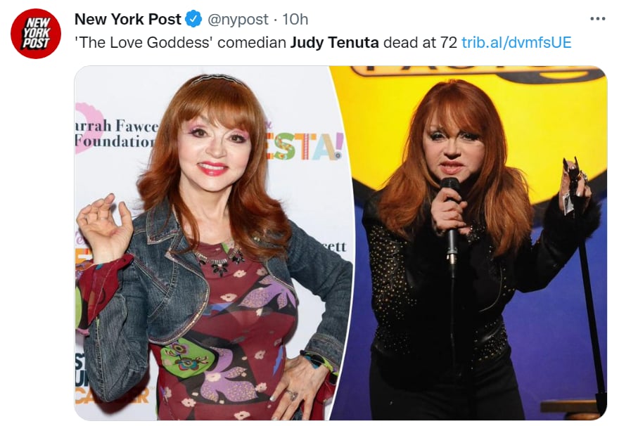Judi Tenuta dies