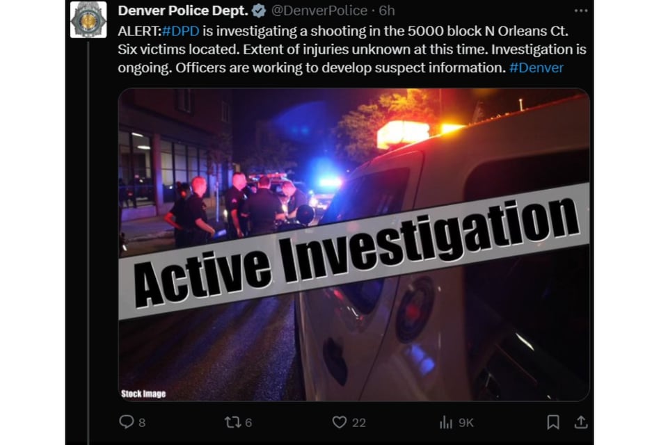 Tiroteo Denver víctimas, Tiroteo en Denver, Violencia armada. Seguridad ciudadana, Investigación policial, MundoNOW