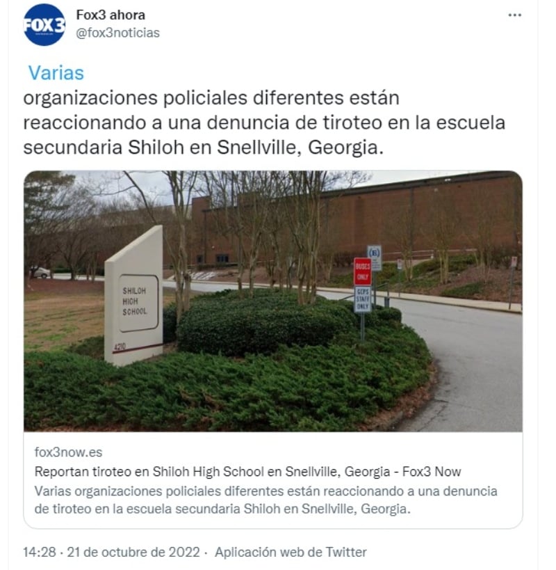 No hubo heridos