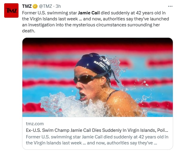 Jamie Cail dies