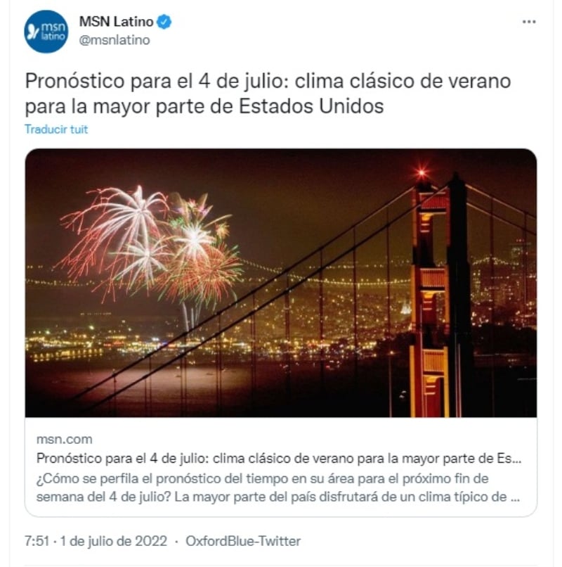 Lanzan alerta de tormentas eléctricas en EEUU.