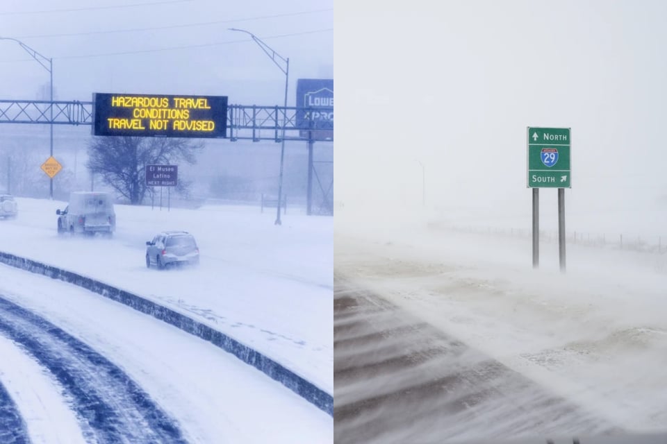lluvias heladas, región de Cascades, acumulación de nieve, mundonow