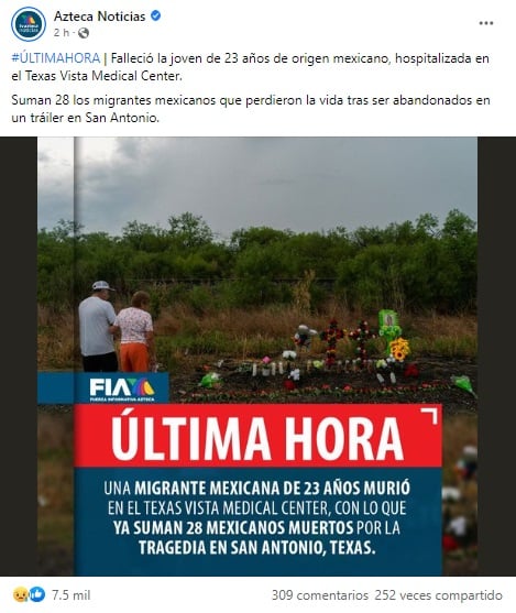 Tráiler retenes EEUU inmigrantes