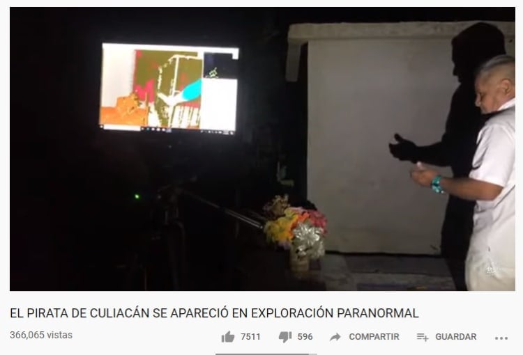 Paranormal experience! The Pirate of Culiacán appears in his grave Juan Luis Laguna Rosales