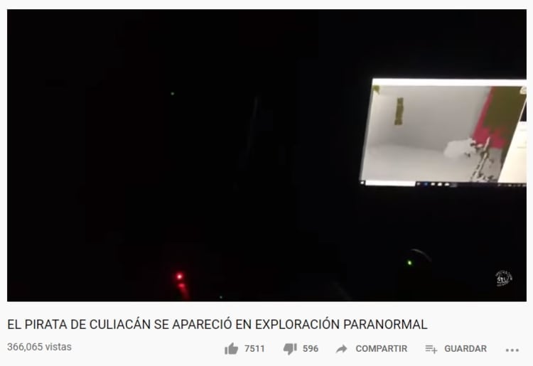 Paranormal experience! The Pirate of Culiacán appears in his grave Juan Luis Laguna Rosales