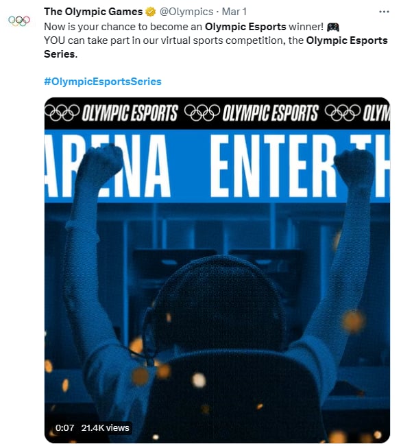 Olympic Esports Series 2023