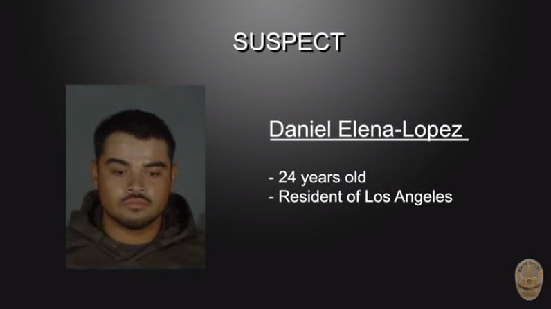 LAPD publishes video of the shooting that killed the young Valentina Orellana Peralta
