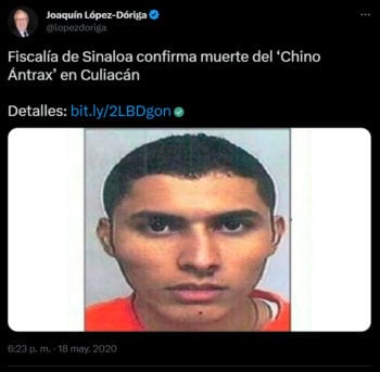 El Chino Ántrax se fugó de Estados Unidos para volver a México